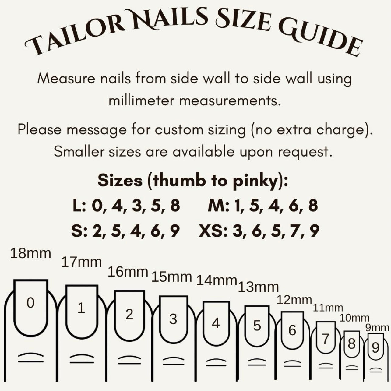 Bridal Nails (chose your style)